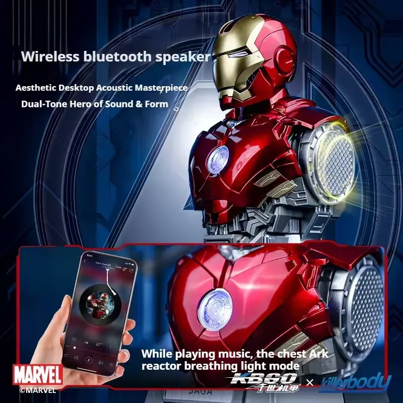 MRVL x Killerbody Iron Man MK4 SE Bust Bluetooth Speaker