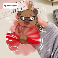 Scratchy Critters Breezy Buddy Keychain