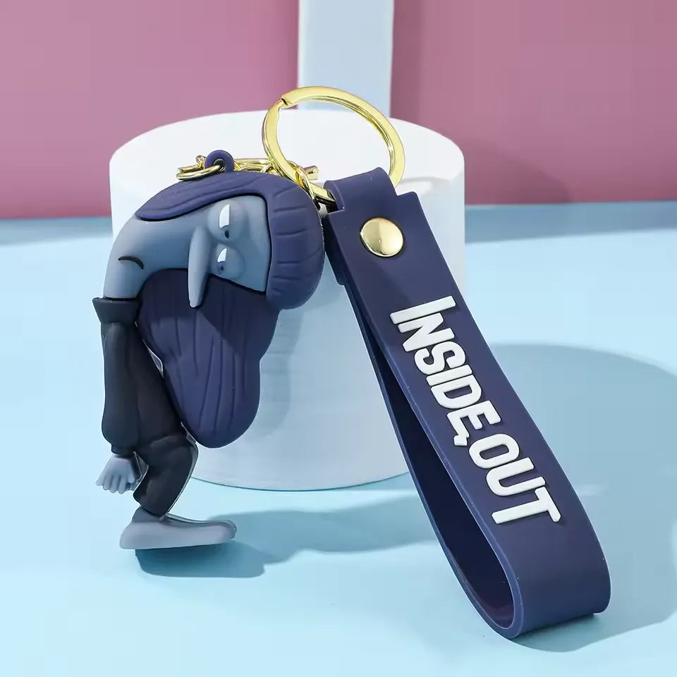 Inside Out Headquarter Hues Keychain