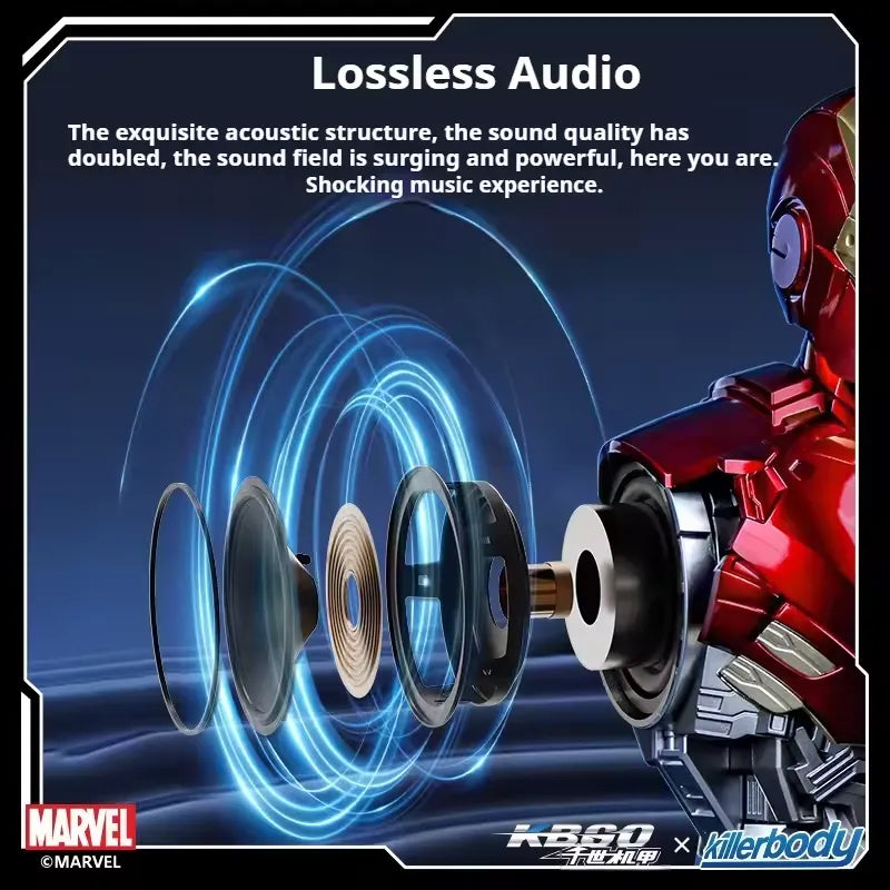 MRVL x Killerbody Iron Man MK4 SE Bust Bluetooth Speaker