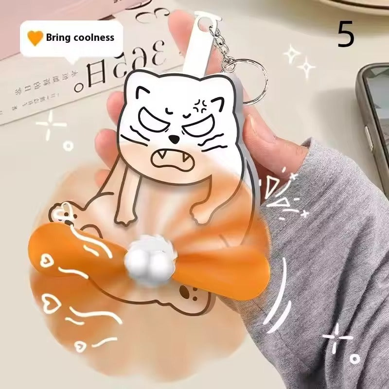 Scratchy Critters Breezy Buddy Keychain