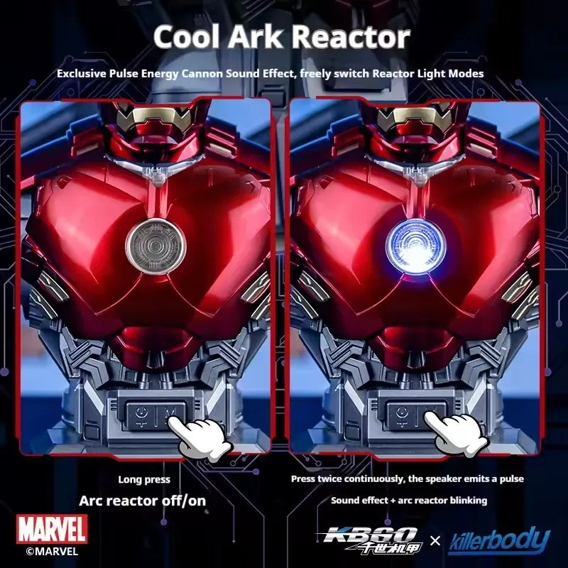 MRVL x Killerbody Iron Man MK4 SE Bust Bluetooth Speaker