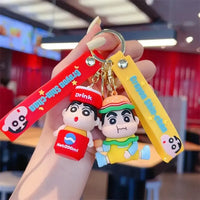 Shinichan Snack Time Keychain
