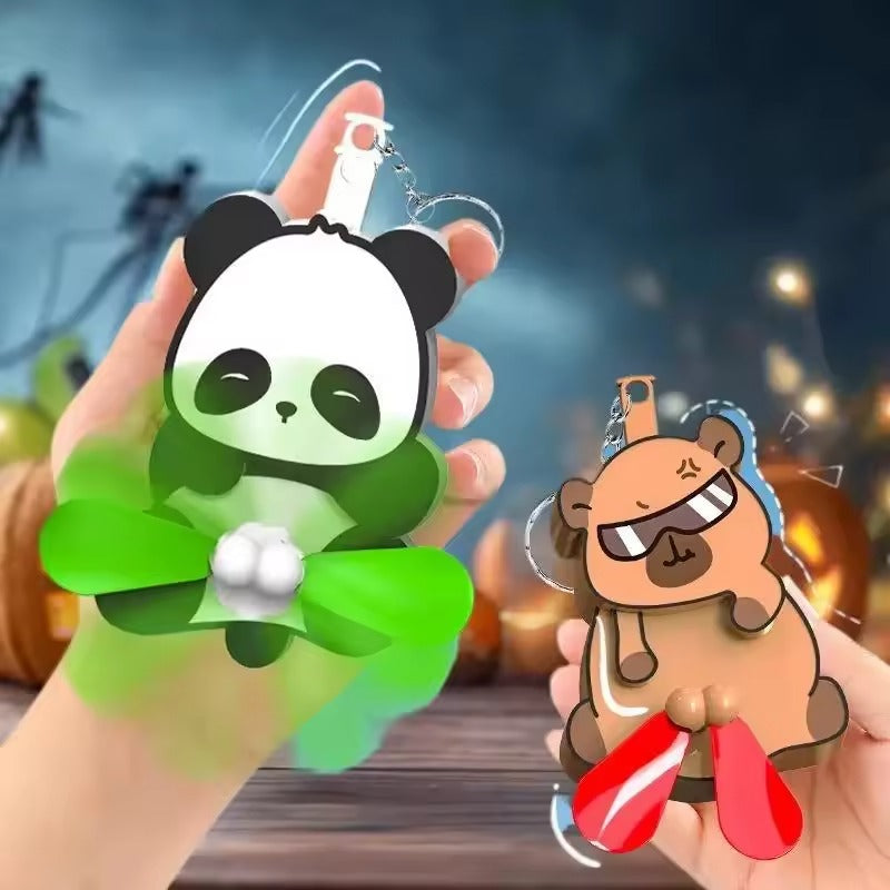 Scratchy Critters Breezy Buddy Keychain