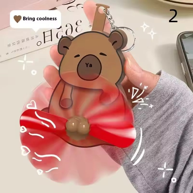 Scratchy Critters Breezy Buddy Keychain