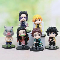 Demon Slayer Chibi Crew Figurines (10 cm)