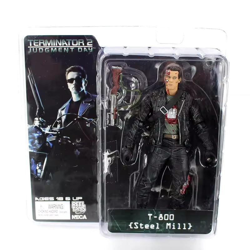 NECA Terminator T800 Steel Mill Figurine (18 cm)