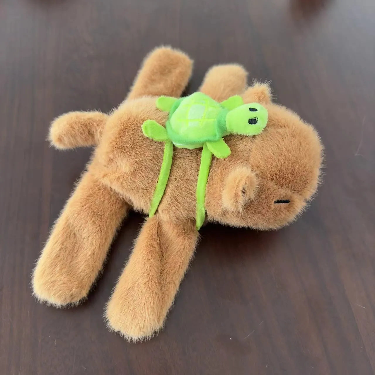 Sporty Capybara Wag Tail Plush Bracelet (23 cm)