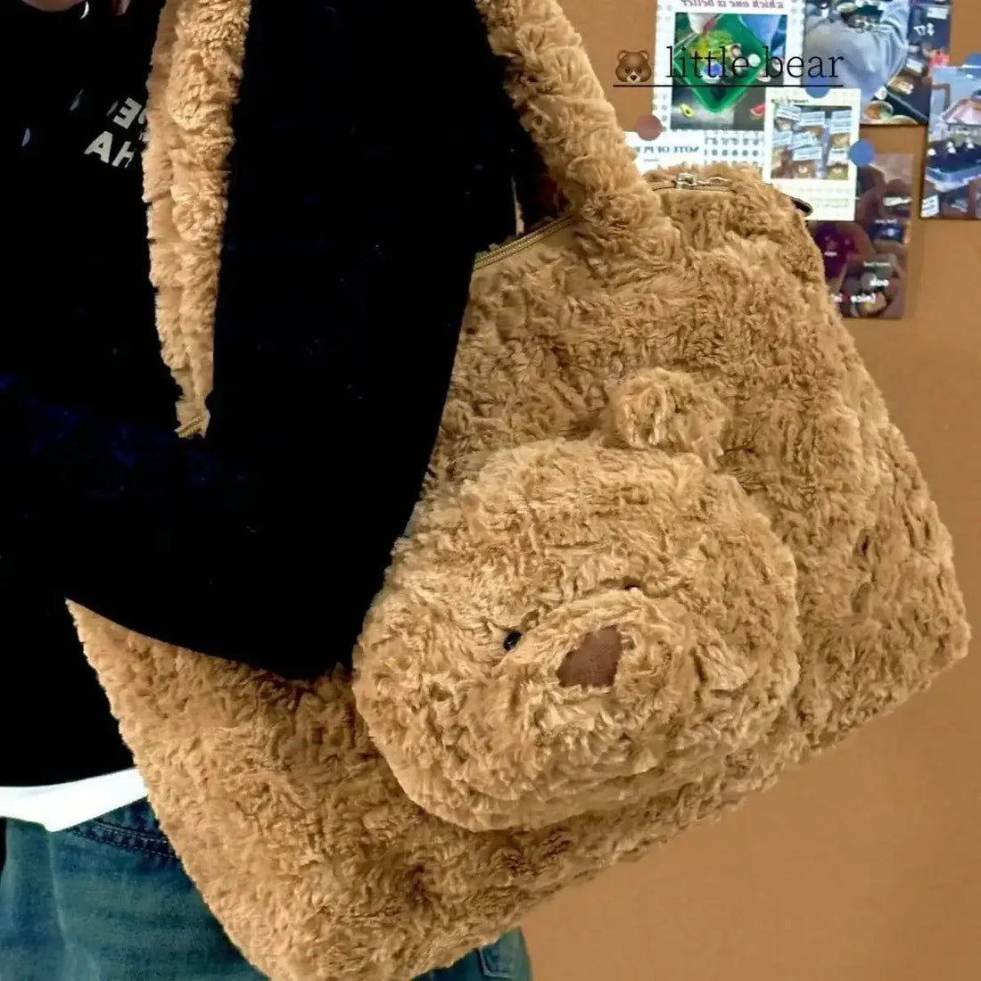 Jellycat Tote-ally Bearific Plush Bag