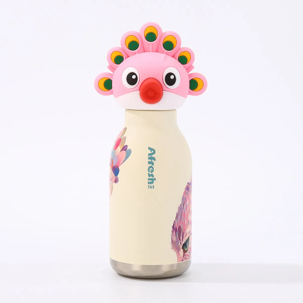 Afresh 365 3D Animal Head Double-Wall Insulated Bottle