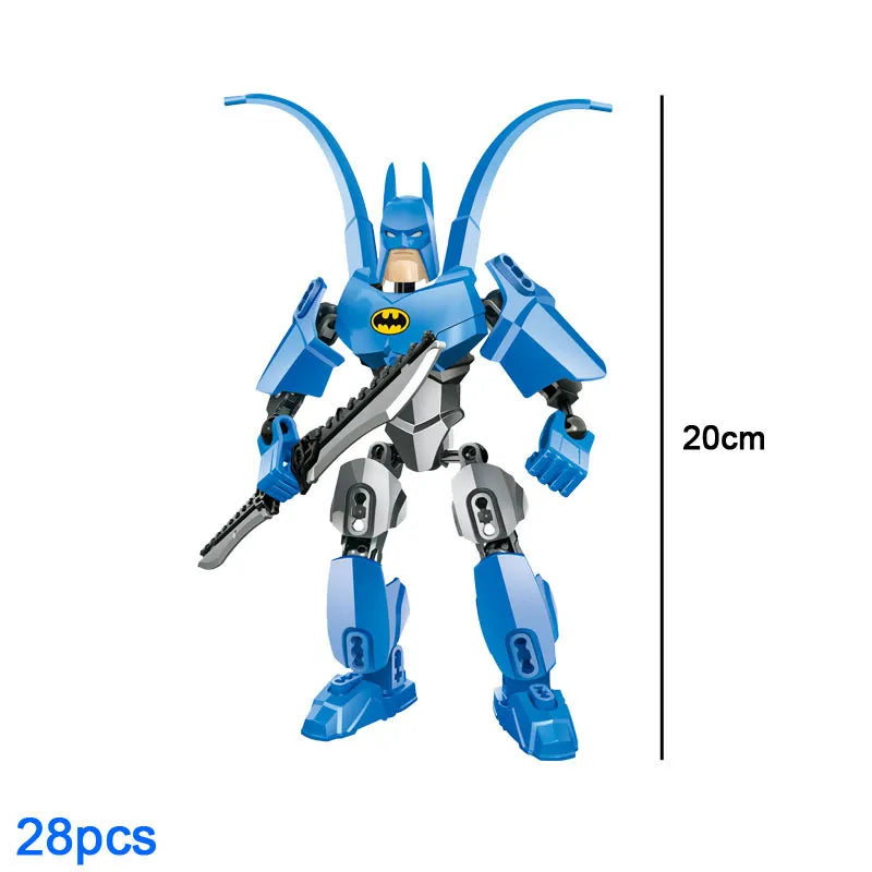 KSZ Superheroes Armor Mech Building Blocks