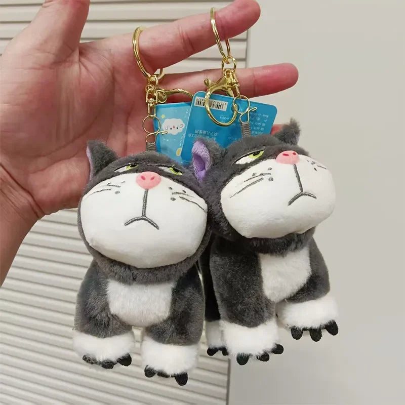 Lucifer Cat Grim Attitude Keychain