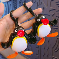 Pingu Waddle Wiggle Pull String Keychain