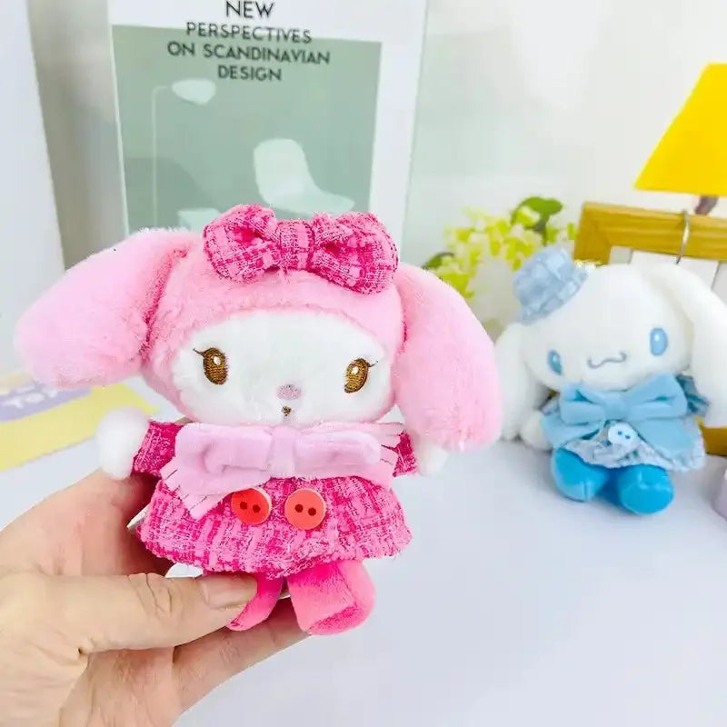 Sanliou Winter Ensemble Plush Keychain