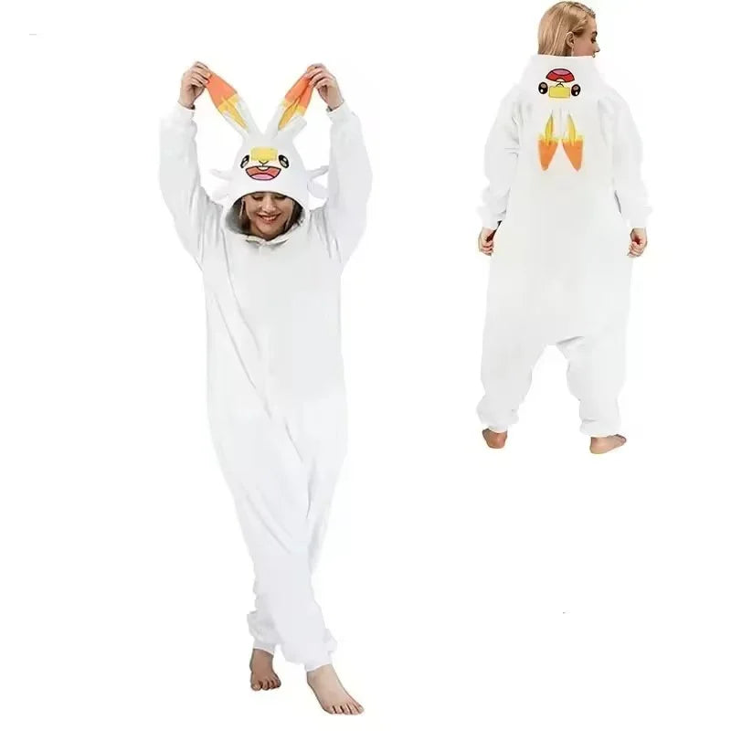 Pokimoen Plush Onesie Pajama Suit