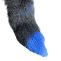 Faux Fur Fox Tail Keychain