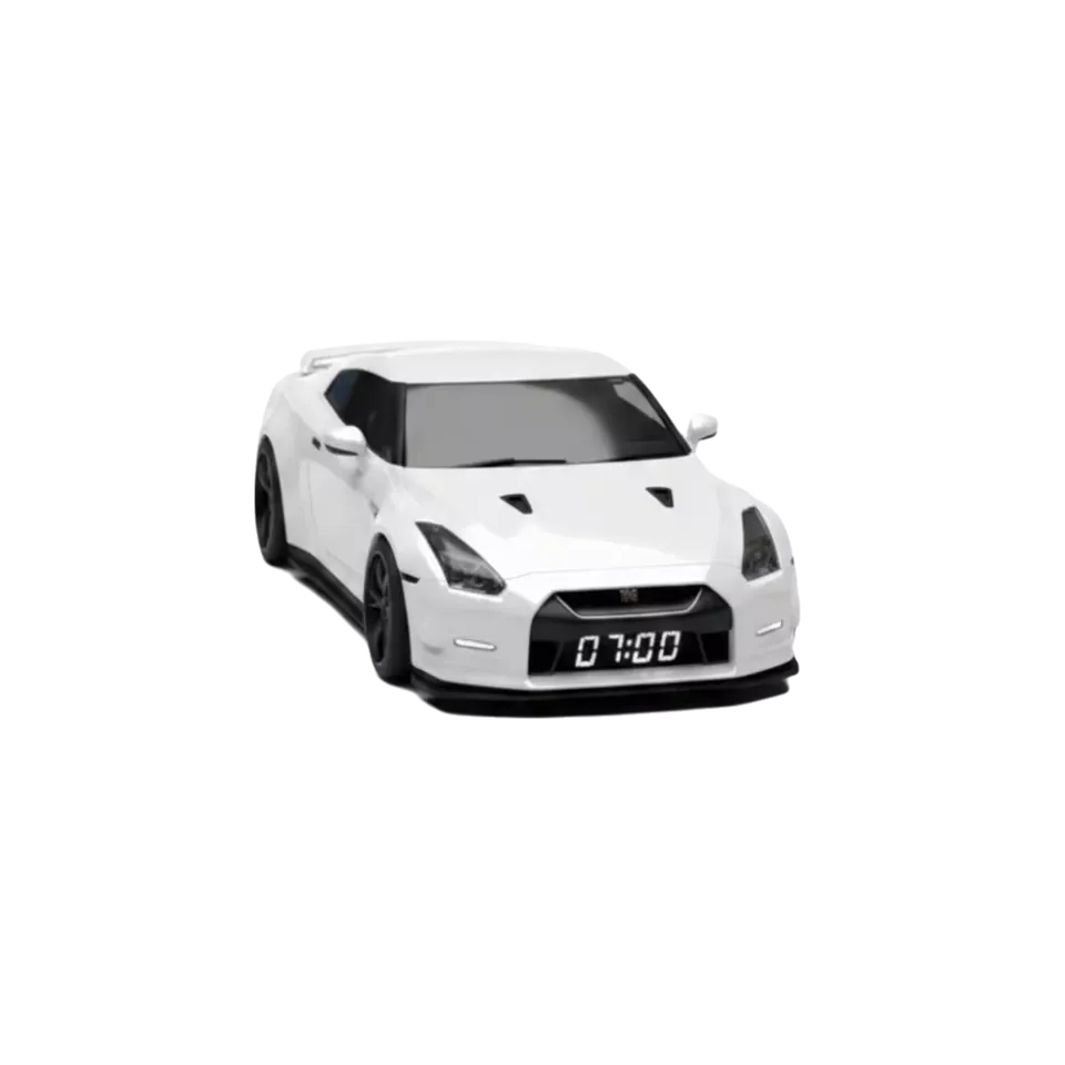 Super Sports Car Engine Rev Alarm Clock