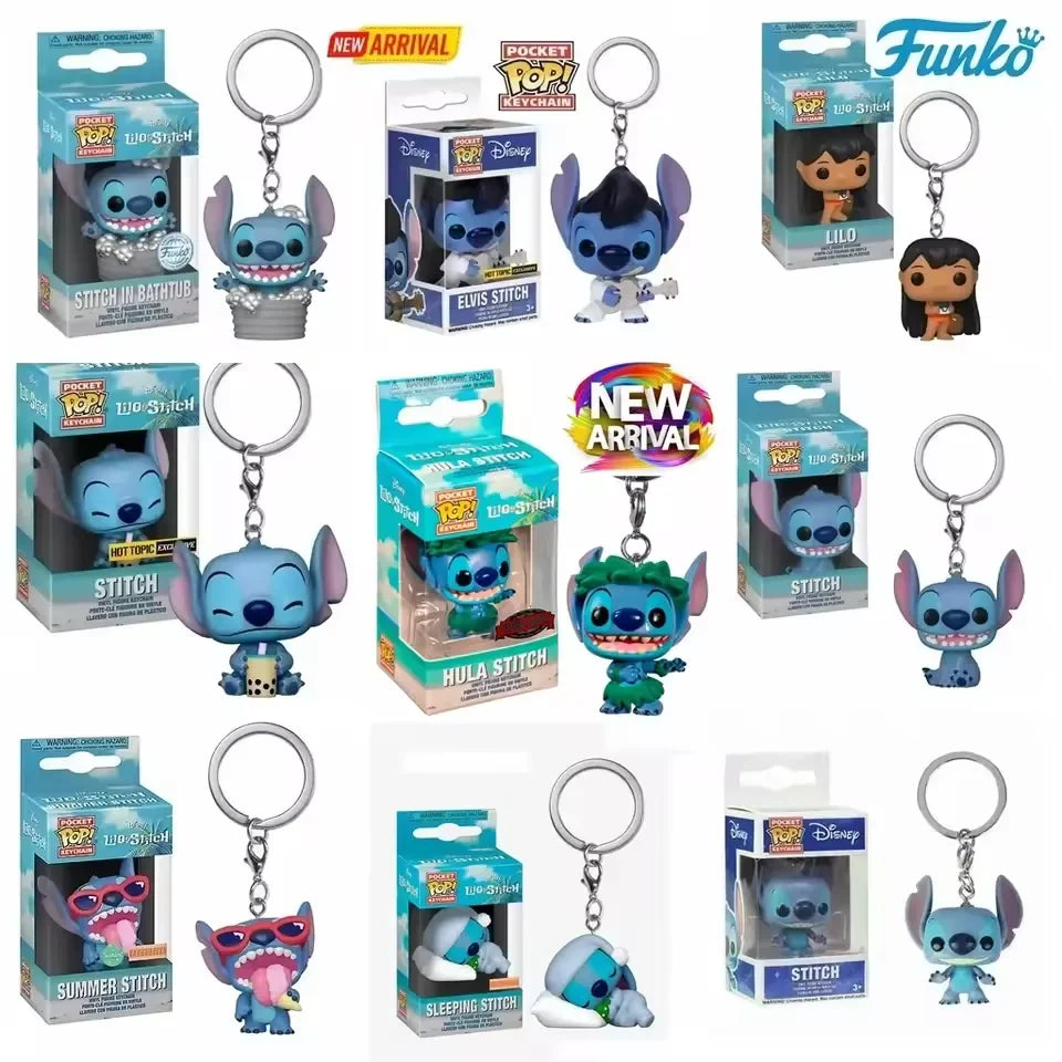 Funko POP Stitch Keychain Collection