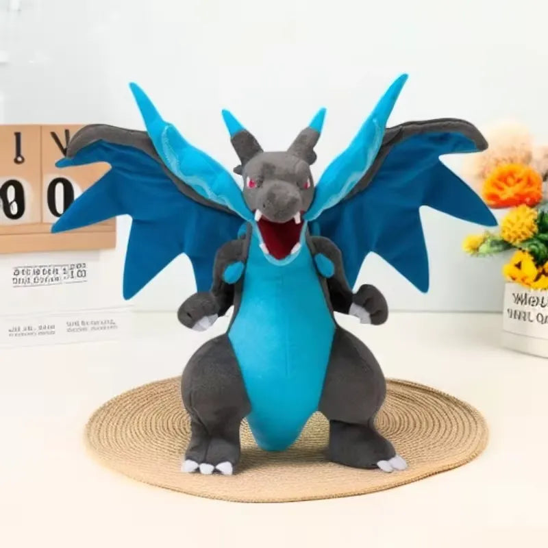 Pokemon Mega Charizard X Blue-Flare Plush (30 cm)