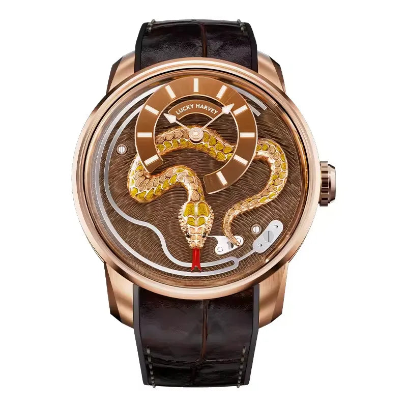 Lucky Harvey Serpent Kinetic Automatic Mechanical Watch