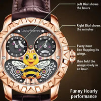 Lucky Harvey Master Series Kinetic Bee Mechanical Watch