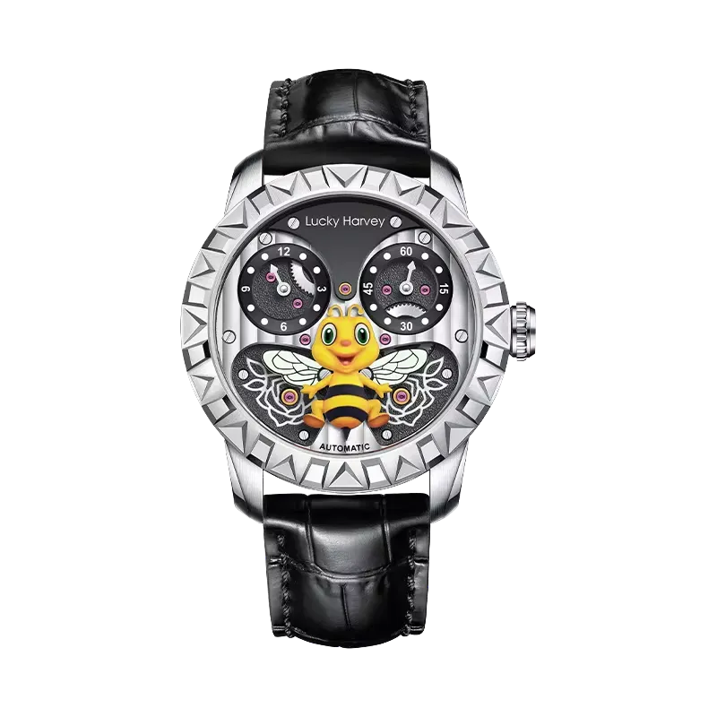Lucky Harvey Master Series Kinetic Bee Mechanical Watch