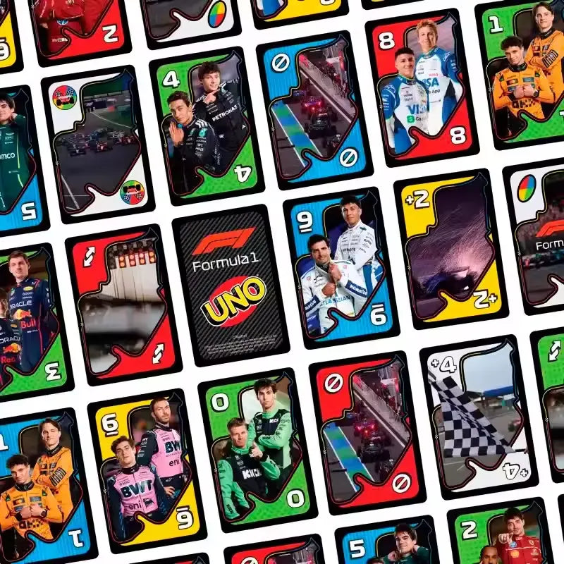 UNO Formula 1 Card Game