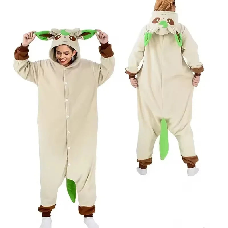 Pokimoen Plush Onesie Pajama Suit