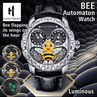 Lucky Harvey Master Series Kinetic Bee Mechanical Watch