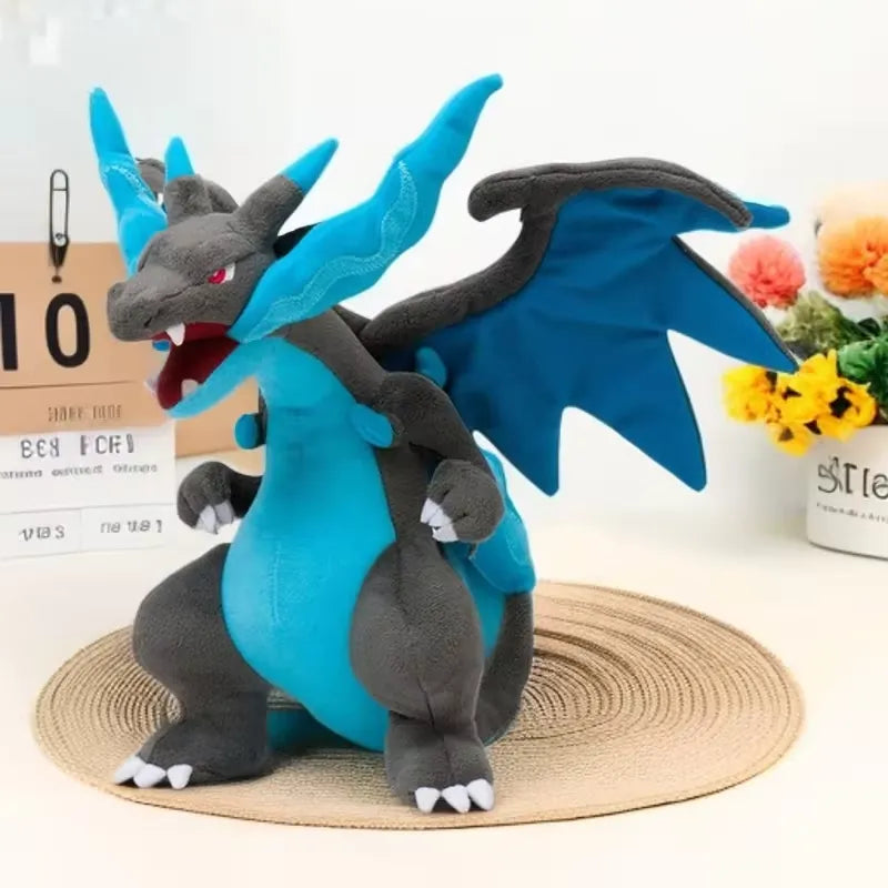 Pokemon Mega Charizard X Blue-Flare Plush (30 cm)