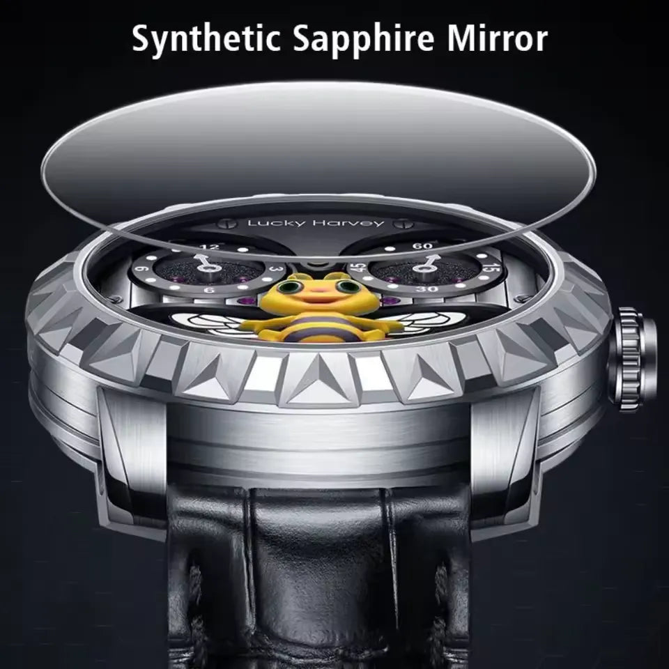 Lucky Harvey Master Series Kinetic Bee Mechanical Watch