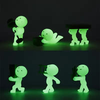 Smiski Moving Series Glow in the Dark Figurines