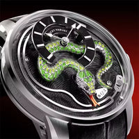 Lucky Harvey Serpent Kinetic Automatic Mechanical Watch