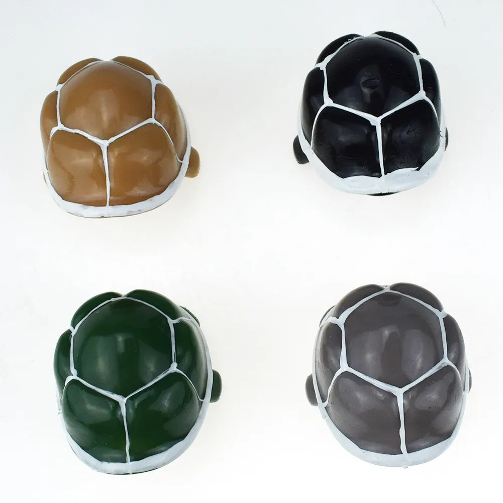 Pop-Out Peekaboo Turtle Squishy Keychain