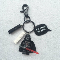 Brick Brigade Hero Blocks Keychain