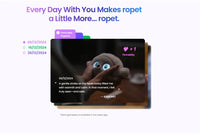 Ropet Interactive AI Companion Robot
