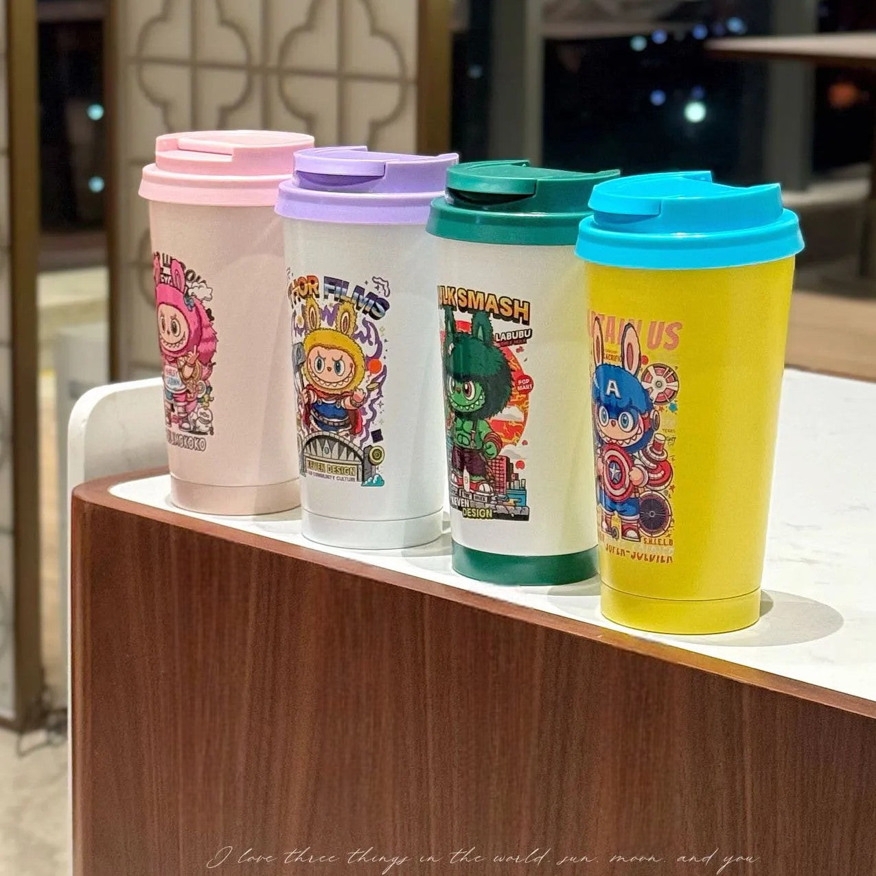 StarBX Labubu Avengers Insulated Cup (500 ml)