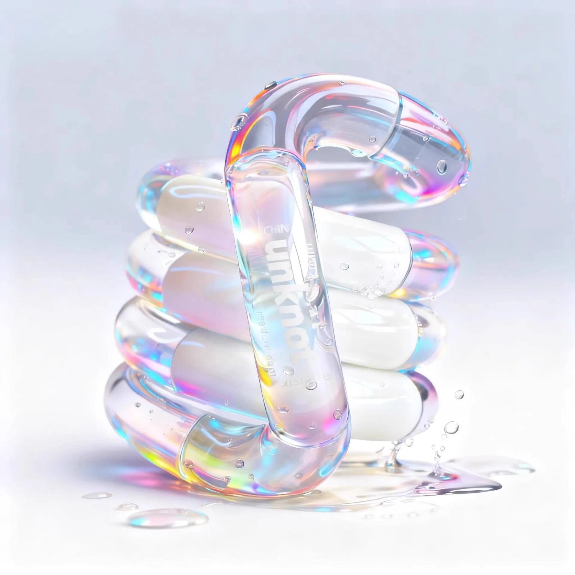 Unknot Electroplated Tangle Fidget Rope