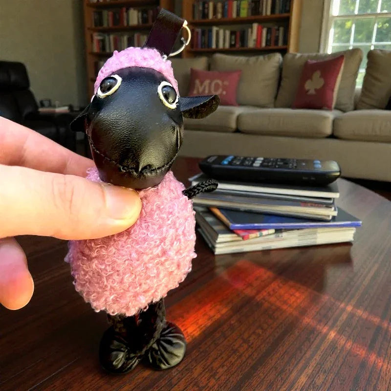 Shaun the Sheep Wool Luxe Keychain