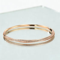 Luxury Mobius Twist Starry Sky Bangle