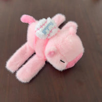 Sporty Capybara Wag Tail Plush Bracelet (23 cm)