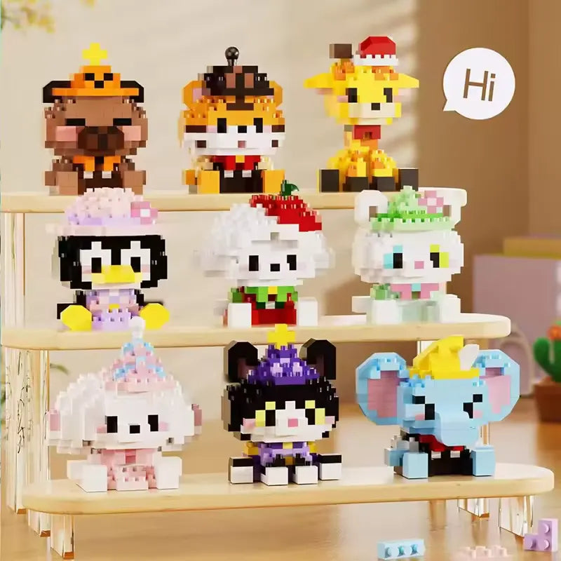 Cute Zoo Micro Building Blocks