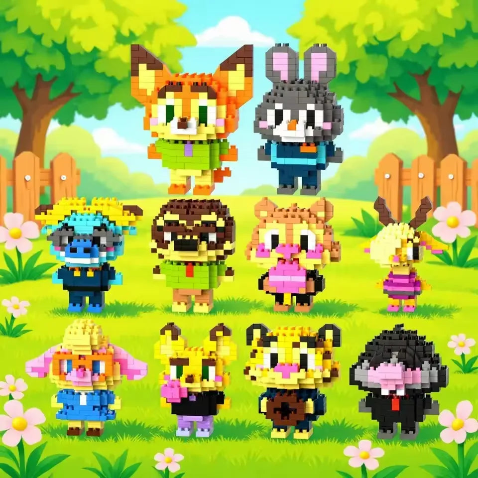 Zootopia Bricks Micro Building Blocks