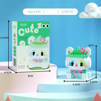 Cute Zoo Micro Building Blocks