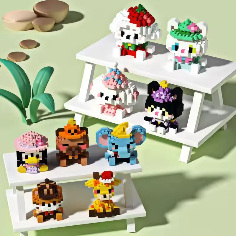 Cute Zoo Micro Building Blocks