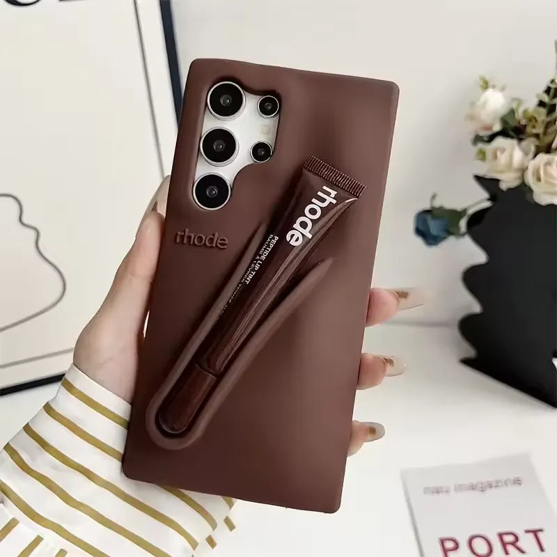 Glam Rhode Lipstick Case with Liptint (For Samsung)