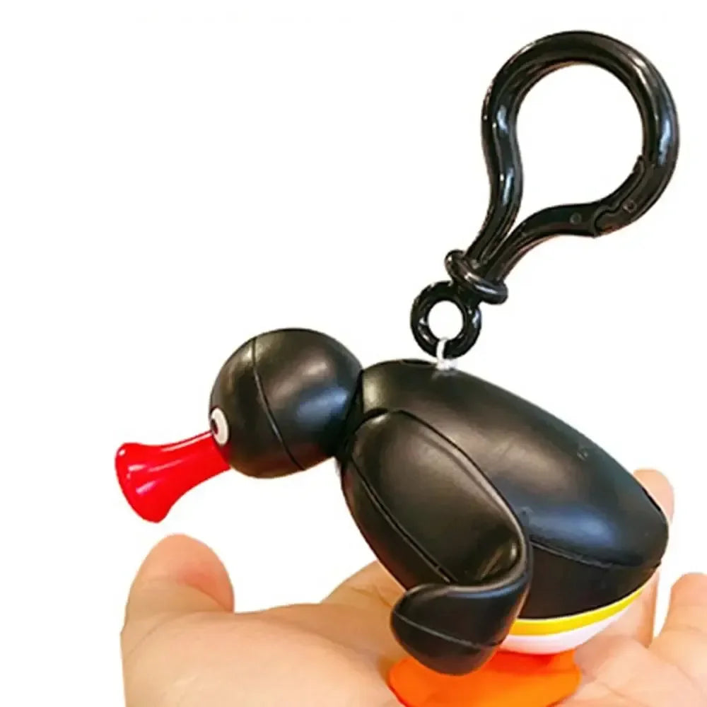 Pingu Waddle Wiggle Pull String Keychain