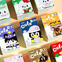 Cute Zoo Micro Building Blocks