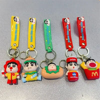Shinichan Snack Time Keychain