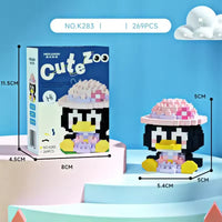 Cute Zoo Micro Building Blocks
